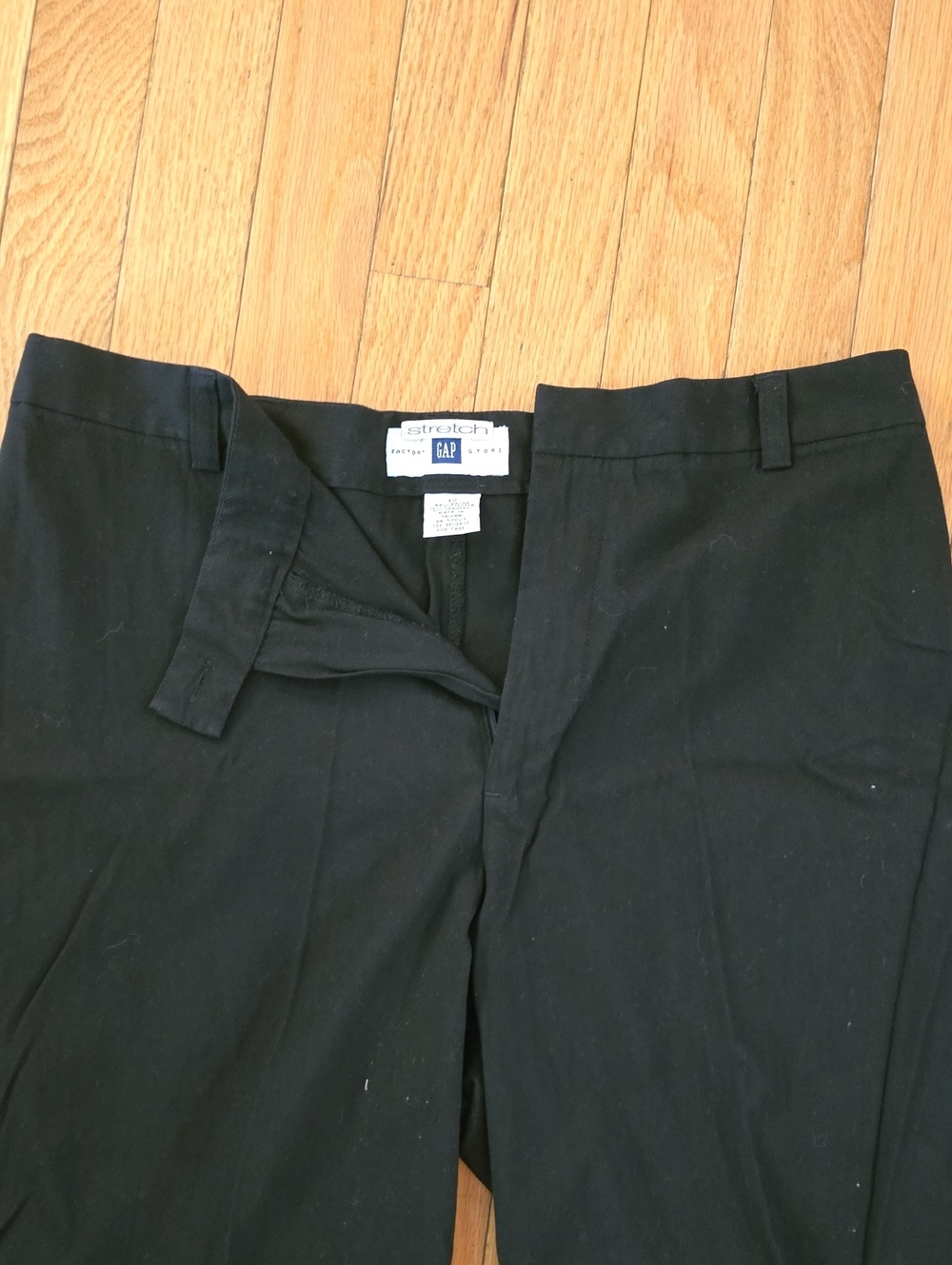 GAP Black Stretch Work Pants